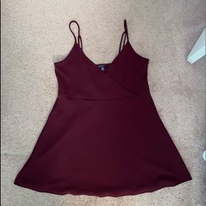Burgundy/Maroon “Skater” Dress, Never worn